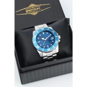 Resim Spectrum Premium Çelik Kordon Hareketli Çerçeve Takvimli Erkek Kol Saati Özel Kutusunda 