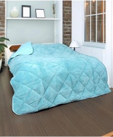 Resim Welsoft Yorgan Çift Kişilik Yorgan 200 220 Çift Taraflı-turkuaz 