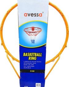 Resim Avessa Basketbol Çemberi Tek Kat Fileli Basketbol Potası MB-23054 