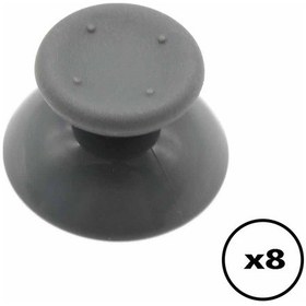 Resim 8 Adet Xbox 360 Analog Topuz Xbox 360 İçin Analog Başlık Gri Renk Xbox 360 Kol Tamiri Yedek Parça 