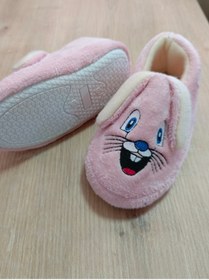Resim KMS HOME Kız Çocuk Panduf Pembe Kışlık Panduf 