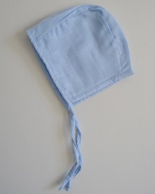 Resim runbaby 2 Adet Tek Kat Müslin Çift Taraflı Bebek Bonnet Şapka (3-9 AY) 