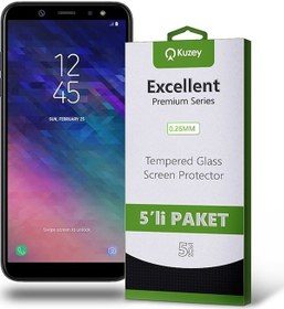 Resim Samsung Uyumlu Galaxy A6 2018 Ekran Koruyucu Cam 5 Adet Ekonomik Paket (541371278) 20 Tl Fark Ile Apple iPhone Hızlı Şarj Kablosu 