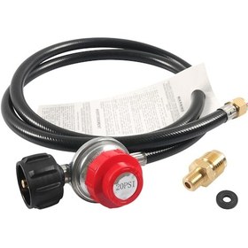 Resim Homyl Ayarlanabilir Propan Regülatörü Ve Açık Hava Pişirici 