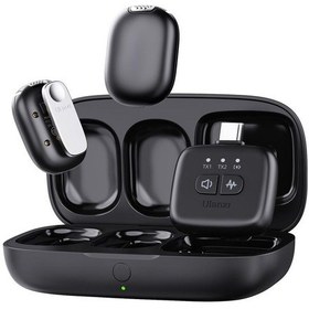 Resim Ulanzi A30 Tiny 2 Kişilik Mikrofon Seti - Siyah 