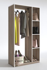 Resim Kenzlife Giysi Dolabı Alpaslan 175*90*40 Crd Gardırop 