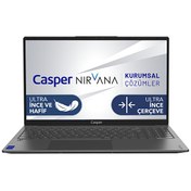 Resim Casper Nirvana X700.5700-BV00A-G-F AMD Ryzen 7 5700U 15.6" 16 GB RAM 500 GB NVMe SSD Gen4 Windows 11 Home Laptop Casper