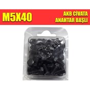 Resim Site Hırdavat M5x40 Akb Civata - 20 Adet 