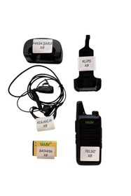 Resim wl WLN El Telsizi 8'li Full Paket Kulaklık TYPE-C SARJ 
