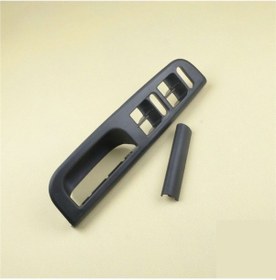 Resim Volkswagen Golf 4 Uyumlu Sol Cam Düğme Çerçevesi Ve Çerçeve Iç Plastiği 