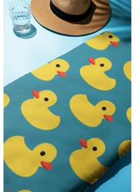 Resim Dijital Baskı Plaj Deniz Havlusu Ördek Desenli Peştamal Hvl0210 Renkli 
