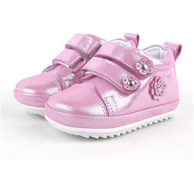 Resim Rakerplus Hakiki Deri Pembe Anatomik Kız Bebek Ilk Adım Ayakkabıs Pembe 