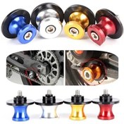 Resim Tongdashop 6mm Kırmızı Motorcycle Swingarm Spools Slider Stand Vidası Yamaha Honda Suzuki Kawasaki 
