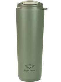 Resim Fagel Fenix 710 ml Triple Sip Vibrant Forest Çift Katmanlı Paslanmaz Çelik Termos Matara 