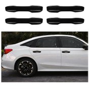 Resim HONDA CIVIC FE1 (2022+) UYUMLU KAPI KOLU KAPLAMASI PIANO BLACK 