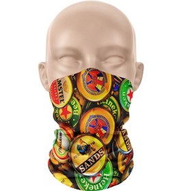 Resim Kapak Desenli Motosiklet Bandana Boyunluk Outdoor Balaklava 