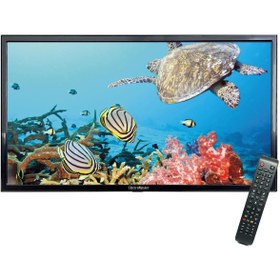 Resim Em-122 Uydu Alıcı Hediyeli 22" 55 Ekran 12V Full Hd Karavan - Tekne - Yat Lcd Monitör Tv ElectroMaster