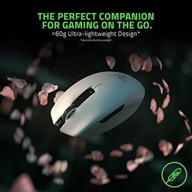 Resim Razer Orochi V2-950 saate kadar pil ömrüne sahip mobil kablosuz oyun faresi (Ultra hafif tasarım, HyperSpeed Kablosuz ve Bluetooth, 2. Nesil Mekanik Fare Anahtarları) Beyaz 