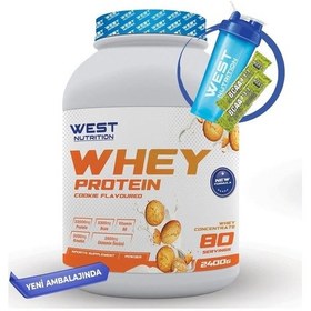 Resim West Nutrition Hediye - Whey Protein Tozu 2400 gram - 80 Servis 