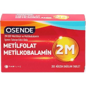Resim Osende 2M ODT Metilfolat & Metilkobalamin 30 Ağızda Dağılan Tablet 