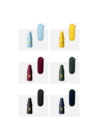 Resim Bliss Umbrella 8 Telli Kapsül Şemsiye Bordo 