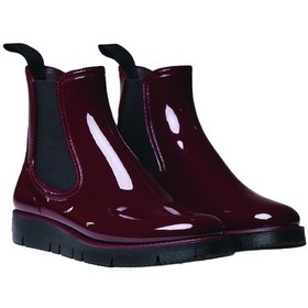 Resim Vı Burgundy Bot Yağmur Kadın Colorado-x Toni Pons Raın Boots In Glossy Rubber Kırmızı 