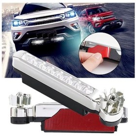 Resim Led Çakar Lamba Seti Beyaz Renk Rüzgar Enerjili 