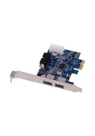 Resim USB 3.0 2x Ön Floppy Disket Arka Panel PCI Express PCI E Çoklayı 
