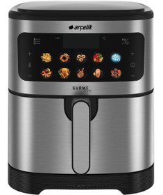 Resim Arçelik Airfryer 6.8 Lt, 1875 W, 10 Otomatik Program Yağsız Fritöz 