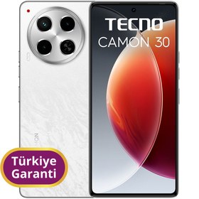 Resim Tecno Camon 30 TR Garanti | 256 GB 8 GB Beyaz 