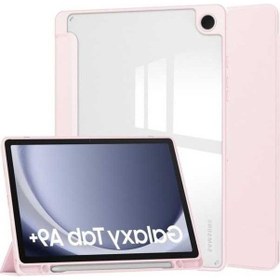 Resim Supermarket1 Yunboo Tab A9/a9+ Kalem Yuvası & Şeffaf Uyandırma Kılıfı 
