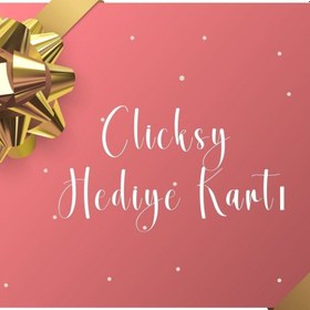 Resim Clicksy Hediye Kartı – Kişiye Özel Dijital Hediye Seçeneği - ₺500,00 