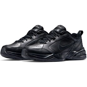 Resim Nike Aır Monarch Iv Siyah Erkek Sneaker Ayakkabı 