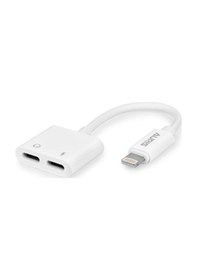 Resim Auris Ars-T-A03 Lightning Apple Uyumlu iOS Şarj & Kulaklık Kare Çevirici 