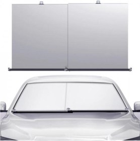 Resim Polhammobile Polham 120x72cm Güneş Ve Isı Geçirmez Nano Cam Perdesi, Oto, Ev,ofis Için Ölçü Ayarlı Güneşlik Perde 