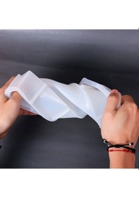 Resim Silikon Kalıp İthal Kare Orta Boy Taş Tozu Kalıp Epoksi Reçine Silikon Kalıp Hb150-0121 