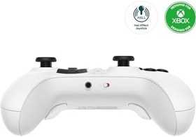 Resim 8Bitdo Ultimate Wired Controller for Xbox, Hall Effect Joysticks and Hall Triggers, Compatible with Xbox Series X|S, Xbox One, Windows 10 & Windows 11 - Officially Licensed (White) 