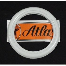 Resim Motosiklet Beyaz Yanak 10 Jant Atlas 