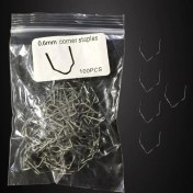 Resim Zhuning Shop 2 Plastik Zımba Tamir Kaynakçı Için Önceden Kesilmiş Dalga Düz Sıcak Zımbalar (Yurt Dışından) 