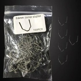 Resim Zhuning Shop 2 Plastik Zımba Tamir Kaynakçı Için Önceden Kesilmiş Dalga Düz Sıcak Zımbalar (Yurt Dışından) 