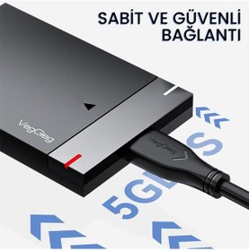 Resim Usb 3.0 Micro B Şarj Data Hdd Kablosu 1 Metre Sku: Smg8690010077585 