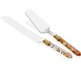 Resim RİVADOSSİ LUNA RİNG PASTA SERVİS SETİ 