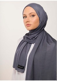 Resim Mayovera Tesettür Şal - Antrasit Antrasit 