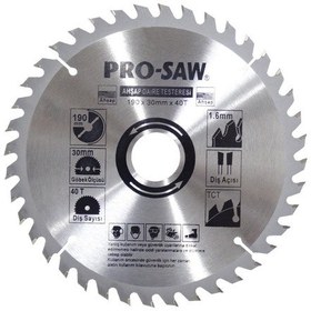Resim Prosaw Ps16300 Elmas Daire Testere Bıçağı 190Mm 40Diş - Ahşap 
