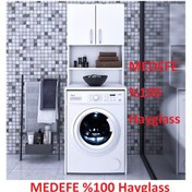 Resim Mobilya Tek %100 Mdf Çamaşır Makinası Dolabı 