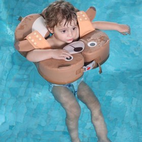 Resim Mambobaby Katlanabilir Göğüs Destekli Yüzme Simidi - Ayı 