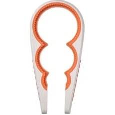Resim Sumu Home Uppfylld Kavanoz Açacağı Beyaz-Turuncu 21 cm 
