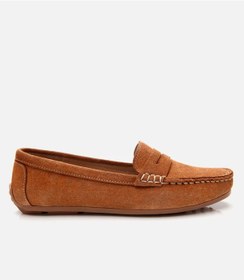 Resim Hotiç Kadın Süet Deri Taba Günlük Loafer 01ayh306650a370 Taba 