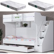 Resim Ranza, Kardem Yavrulu Ranza - Beyaz + 2 Adet Comfort Yatak 90 X 190 CM 