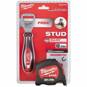 Resim Milwaukee ŞİŞE AÇACAĞI + ŞERİT METRE 5 M 